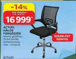 Auchan ACTUEL HÁLÓS FORGÓSZÉK ajánlat