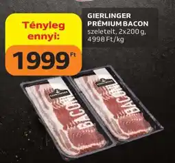 Auchan Gierlinger Premium Bacon ajánlat