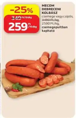 Auchan MECOM DEBRECENI KOLBÁSZ ajánlat