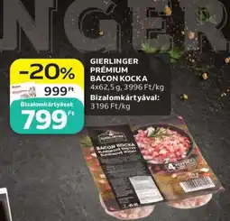 Auchan Gierlinger Premium bacon kocka ajánlat