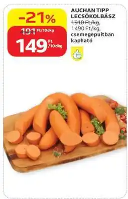 Auchan AUCHAN TIPP LECSÓKOLBÁSZ ajánlat