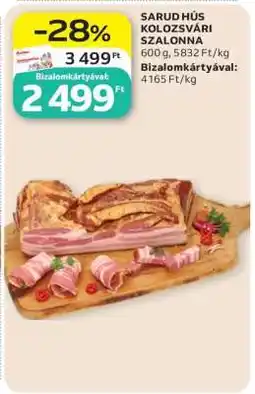 Auchan SARUD HÚS KOLOZSVÁRI SZALONNA ajánlat