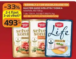 Auchan MASTER GOOD SZELETELT SONKA ajánlat