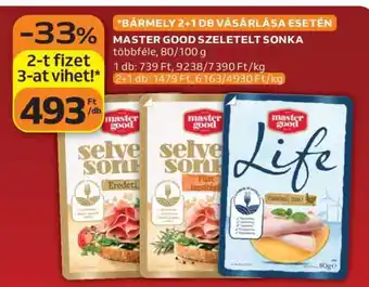 Auchan MASTER GOOD SZELETELT SONKA ajánlat