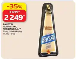 Auchan Zanetti Parmigiano Reggiano Sajt ajánlat