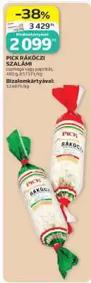 Auchan PICK Rákóczi szalámi ajánlat