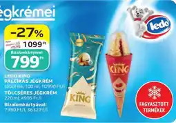 Auchan LEDO KING PÁLCIKÁS JÉGKRÉM ajánlat