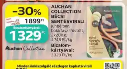 Auchan AUCHAN COLLECTION BÉCSI SERTÉSVIRSLI ajánlat