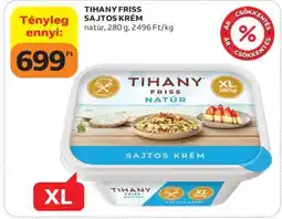 Auchan TIHANY FRISS SAJTOS KRÉM ajánlat