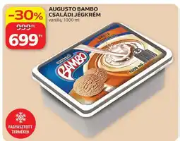 Auchan AUGUSTO BAMBO CSALÁDI JÉGKRÉM ajánlat
