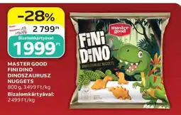 Auchan MASTER GOOD FINI DINO DINOSZAURUSZ NUGGETS ajánlat