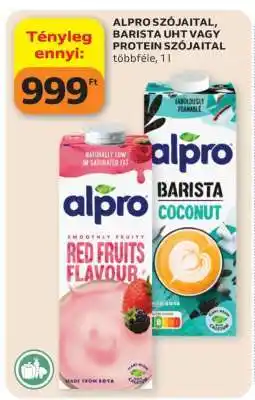 Auchan ALPRO SZÓJAITAL, BARISTA UHT VAGY PROTEIN SZÓJAITAL ajánlat