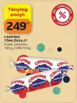 Auchan CAMPING TÖMLŐSSAJT ajánlat