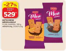 Auchan Detki Mese mézes keksz ajánlat