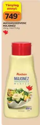 Auchan AUCHAN KEDVENC MAJONÉZ ajánlat