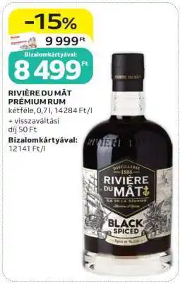 Auchan RIVIÈRE DU MAT PRÉMIUM RUM ajánlat