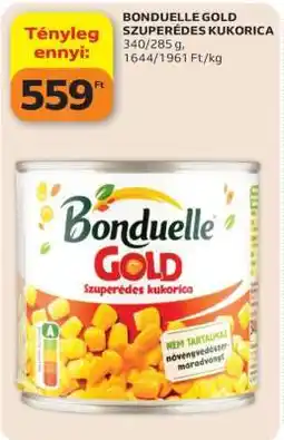 Auchan BONDUELLE GOLD SZUPERÉDES KUKORICA ajánlat
