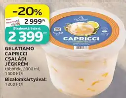Auchan Gelatiamo Capricci Családi Jégkrém ajánlat