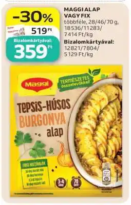 Auchan MAGGI ALAP VAGY FIX ajánlat