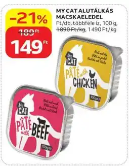 Auchan MY CAT ALUTÁLKÁS MACSKAELEDEL ajánlat