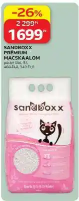 Auchan Sandboxx prémium macskaalom ajánlat