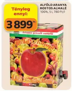 Auchan ALFÖLD ARANYA ROSTOS ALMALÉ ajánlat