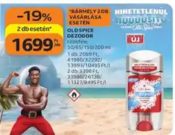 Auchan Old Spice dezodor ajánlat