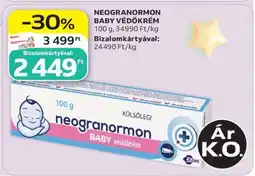 Auchan Neogranormon baby védőkrém ajánlat