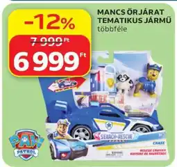 Auchan MANCS ŐRJÁRAT TEMATIKUS JÁRMŰ ajánlat