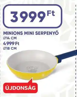 Auchan MINIONS MINI SERPENYŐ ajánlat