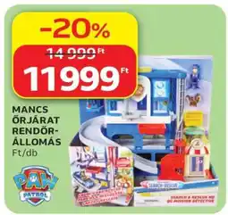 Auchan MANCS ŐRJÁRAT RENDŐRÁLLOMÁS ajánlat
