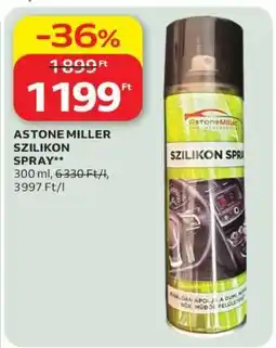Auchan ASTONE MILLER SZILIKON SPRAY ajánlat