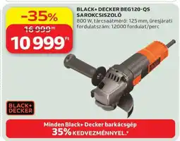 Auchan BLACK+DECKER BEG120-QS SAROKCSISZOLÓ ajánlat