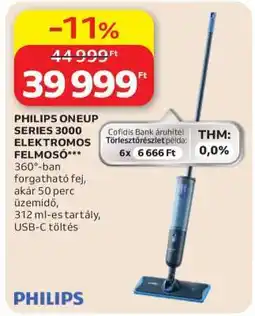 Auchan PHILIPS ONEUP SERIES 3000 ELEKTROMOS FELMOSÓ ajánlat