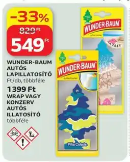 Auchan WUNDER-BAUM AUTÓS LAPILLATOSÍTÓ ajánlat
