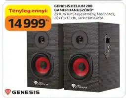 Auchan GENESIS HELIUM 200 GAMER HANGSZÓRÓ ajánlat