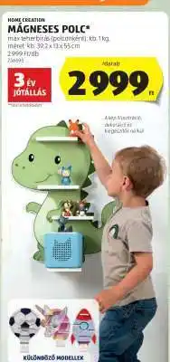 ALDI HOME CREATION MÁGNESES POLC ajánlat
