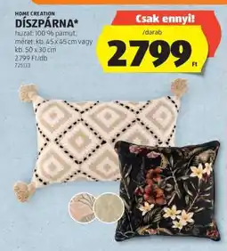 ALDI HOME CREATION DÍSZPÁRNA ajánlat