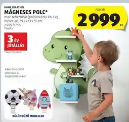 ALDI HOME CREATION MÁGNESES POLC ajánlat