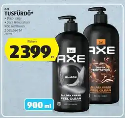 ALDI AXE Tusfürdő ajánlat