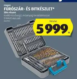 ALDI FERREX Fúró- és bitkészlet ajánlat