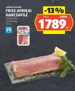 ALDI ALMARE SEAFOOD FRISS AFRIKAI HARCSAFILÉ ajánlat