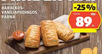 ALDI BARACKOS-VANÍLIAPUDINGOS PÁRNA ajánlat