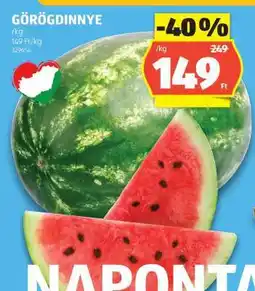 ALDI Görögdinnye ajánlat