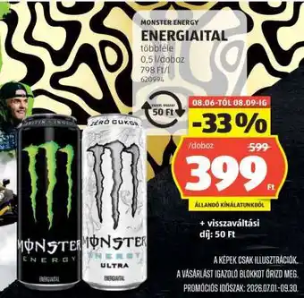Monster Energy energiaital