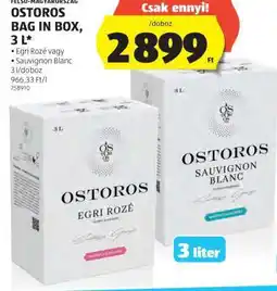 ALDI OSTOROS BAG IN BOX, 3 L ajánlat