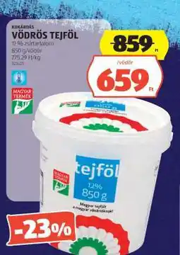 ALDI Vödrös Tejföl ajánlat