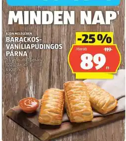 ALDI BARACKOS-VANÍLIAPUDINGOS PÁRNA ajánlat