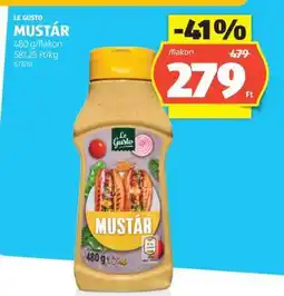 ALDI LE GUSTO MUSTÁR ajánlat