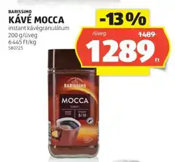 ALDI BARISSIMO KÁVÉ MOCCA ajánlat